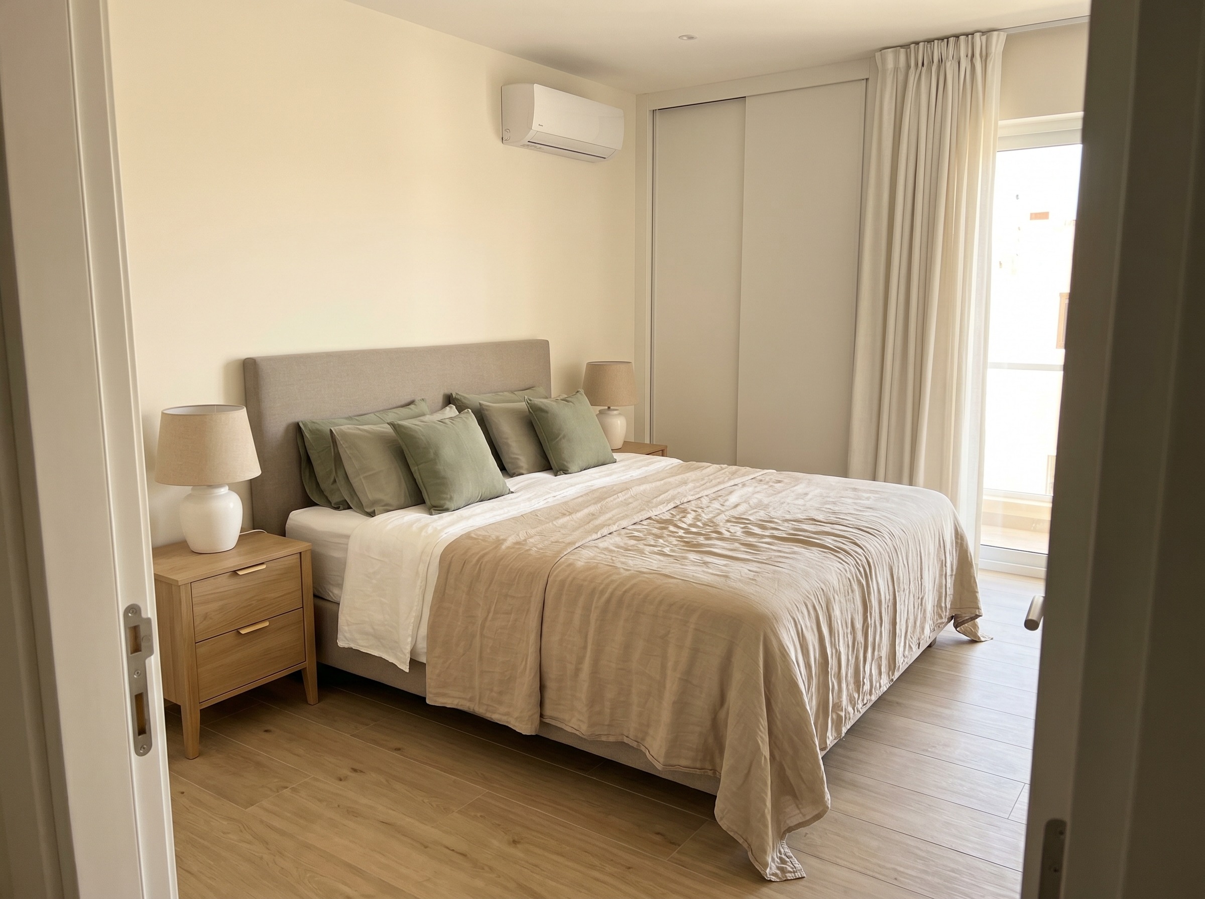 San Gwann Villa with Pool master bedroom
